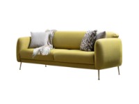 Диван Atelier Del Sofa Sevilla 3 Seater Yellow фото №2 — интернет-магазин Desire.md