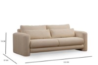 Диван Atelier Del Sofa Lily Beige 3 фото №5 — интернет-магазин Desire.md