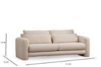 Canapea Atelier Del Sofa Lily Cream 3 imaginea #7 — magazin online Desire.md