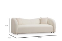 Canapea Atelier Del Sofa Asos Cream 3 imaginea #7 — magazin online Desire.md