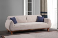 Canapea Atelier Del Sofa Drop 3 Seater White