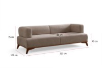 Диван Atelier Del Sofa Hera Cream фото №9 — интернет-магазин Desire.md