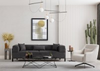 Диван Atelier Del Sofa Gio 3 Seater Anthracite фото №2 — интернет-магазин Desire.md