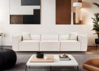 Canapea Atelier Del Sofa Lora 3 Seater Light Brown imaginea #2 — magazin online Desire.md