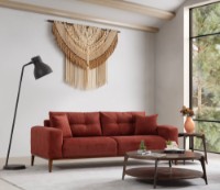 Canapea Atelier Del Sofa Sinor 3 Seater Tile Red