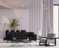 Диван Atelier Del Sofa Athena Black фото №2 — интернет-магазин Desire.md