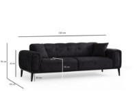 Диван Atelier Del Sofa Athena Black фото №10 — интернет-магазин Desire.md