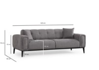 Canapea Atelier Del Sofa Athena Light Grey imaginea #10 — magazin online Desire.md