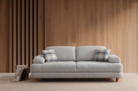 Canapea Atelier Del Sofa Nice 3 Seater Cream Blue