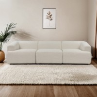Canapea Atelier Del Sofa Sofia 3 White