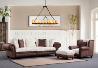 Canapea Atelier Del Sofa Fresno 3 Brown White imaginea #2 — magazin online Desire.md