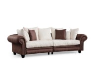 Canapea Atelier Del Sofa Fresno 3 Brown White imaginea #6 — magazin online Desire.md