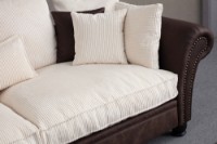 Canapea Atelier Del Sofa Lawrence Lounge Brown White imaginea #2 — magazin online Desire.md