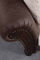 Canapea Atelier Del Sofa Lawrence Lounge Brown White imaginea #3 — magazin online Desire.md