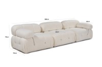 Canapea Atelier Del Sofa Bubble Bouclette imaginea #18 — magazin online Desire.md