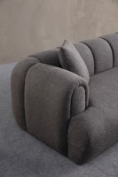 Диван Atelier Del Sofa Puffy 3 Plain Anthracite фото №5 — интернет-магазин Desire.md