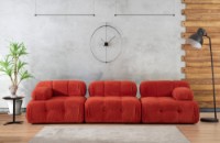 Диван Atelier Del Sofa Doblo 3 Seater Red фото №2 — интернет-магазин Desire.md