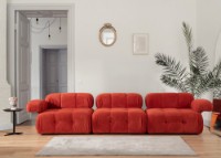 Диван Atelier Del Sofa Doblo 3 Seater Red фото №3 — интернет-магазин Desire.md
