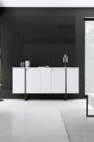 Тумба Hanah Home Luxe White Black фото №3 — интернет-магазин Desire.md