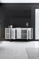 Тумба Hanah Home Luxe White Black фото №5 — интернет-магазин Desire.md
