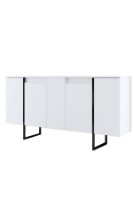 Тумба Hanah Home Luxe White Black фото №6 — интернет-магазин Desire.md