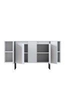 Тумба Hanah Home Luxe White Black фото №9 — интернет-магазин Desire.md