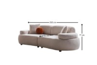 Canapea Atelier Del Sofa Rio Cream imaginea #9 — magazin online Desire.md