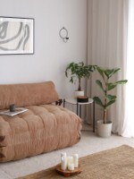 Бескаркасный диван Atelier Del Sofa Fold Kadife 2 Camel фото №4 — интернет-магазин Desire.md
