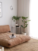 Бескаркасный диван Atelier Del Sofa Fold Kadife 2 Camel фото №5 — интернет-магазин Desire.md