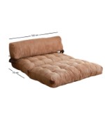 Бескаркасный диван Atelier Del Sofa Fold Kadife 2 Camel фото №10 — интернет-магазин Desire.md