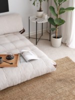 Бескаркасный диван Atelier Del Sofa Fold Kadife 2 White фото №4 — интернет-магазин Desire.md