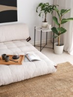Бескаркасный диван Atelier Del Sofa Fold Kadife 2 White фото №5 — интернет-магазин Desire.md