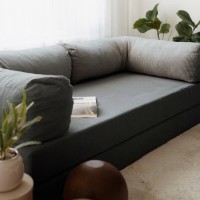Бескаркасный диван Atelier Del Sofa Nook Anthracite фото №5 — интернет-магазин Desire.md