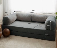 Бескаркасный диван Atelier Del Sofa Nook Anthracite фото №6 — интернет-магазин Desire.md