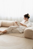 Бескаркасный диван Atelier Del Sofa Nook Beige фото №7 — интернет-магазин Desire.md