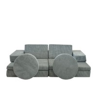 Бескаркасный диван Atelier Del Sofa Puzzle Blue фото №4 — интернет-магазин Desire.md