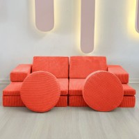 Бескаркасный диван Atelier Del Sofa Puzzle Orange
