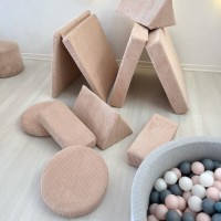 Бескаркасный диван Atelier Del Sofa Puzzle Pink фото №3 — интернет-магазин Desire.md