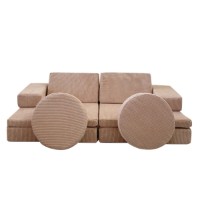 Бескаркасный диван Atelier Del Sofa Puzzle Pink фото №4 — интернет-магазин Desire.md