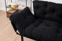 Canapea Atelier Del Sofa Nitta Black imaginea #3 — magazin online Desire.md