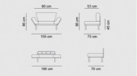 Canapea Atelier Del Sofa Nitta Black imaginea #12 — magazin online Desire.md