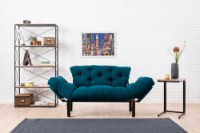 Диван Atelier Del Sofa Nitta Petrol Blue
