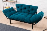 Canapea Atelier Del Sofa Nitta Petrol Blue imaginea #2 — magazin online Desire.md