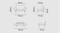 Canapea Atelier Del Sofa Nitta Petrol Blue imaginea #14 — magazin online Desire.md