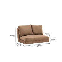Canapea Atelier Del Sofa Taida Light Brown imaginea #11 — magazin online Desire.md