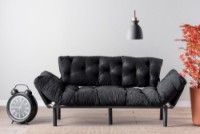 Canapea Atelier Del Sofa Nitta Triple Black imaginea #2 — magazin online Desire.md