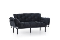 Canapea Atelier Del Sofa Nitta Triple Black imaginea #4 — magazin online Desire.md