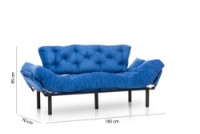 Canapea Atelier Del Sofa Nitta Triple Blue imaginea #12 — magazin online Desire.md