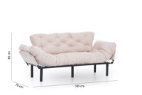 Canapea Atelier Del Sofa Nitta Triple Cream imaginea #14 — magazin online Desire.md