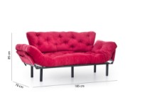 Диван Atelier Del Sofa Nitta Triple Maroon фото №14 — интернет-магазин Desire.md